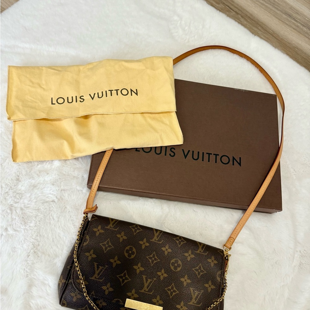 Louis Vuitton Brown Monogram Shoulder Bag